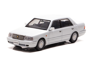 CAR-NEL 1/43 トヨタ クラウン ロイヤルサルーンG (JZS155) 1999 後期型 ホワイトパールクリスタルシャイン (CN439901)