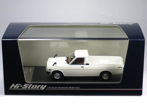 ハイストーリー 1/43 ダットサン サニー トラック ロングボディ Deluxe 1979 中期型 ホワイト (HS418WH)