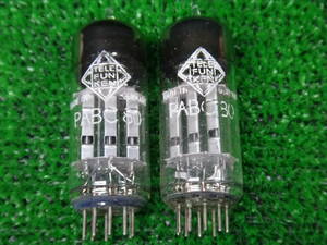  radio. vacuum tube PABC80 Telefunken/ telefunken dia Mark unused 2 ps W 1354( adjustment number )