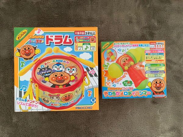 アンパンマンうちの子天才ドラム やわらかメロディハンマーそれいけ!アンパンマンミニリモコン