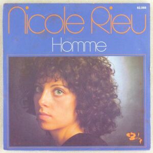 ■Nicole Rieu（ニコル・リユ）｜Homme／Rever ＜EP 1974年 フランス盤＞