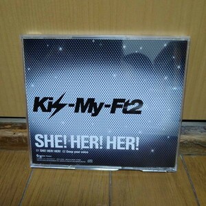 CD 　Kis-My-Ft2『SHE!HER!HER!』　送料格安