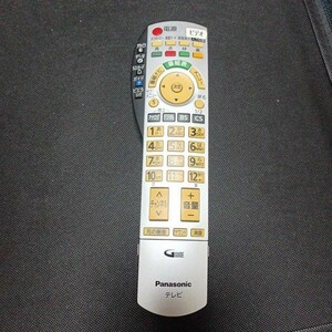 リモコン　EUR7667Z20 パナソニック　テレビ用リモコン 動作確認済　清掃済み 保証有　匿名配送　送料無料　201r