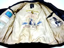 AVIREX 90s vintage original G-1 FLIGHT JACKET L size / アビレックス レザー フライトジャケット 革ジャン メンズ 初期 当時物_画像8