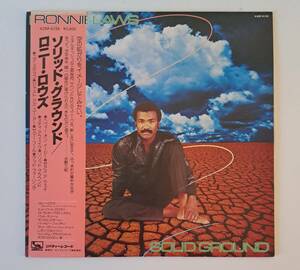 良盤・帯付LP◎ロニー・ロウズ『ソリッド・グラウンド』K28P-6128 リバティレコード キング 1981年 Ronnie Laws / Solid Ground 64891J