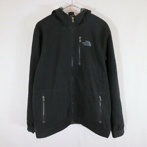 THE NORTH FACE ノースフェイス APEX ソフトシェルジャケット 防寒 アウトドア キャンプ ブラック (メンズ M) 中古 古着 N5580