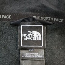 THE NORTH FACE ノースフェイス ソフトシェルジャケット 防寒 防風 アウトドア キャンプ ブラック (メンズ S) 中古 古着 N5940_画像9