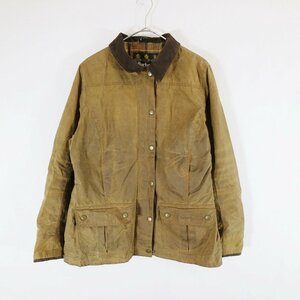 Barbour バブアー オイルドジャケット 防寒 防風 ユーロ ヨーロッパ古着 秋冬 ベージュ (メンズ 14) 中古 古着 N6845