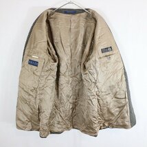 カナダ製 RALPH LAUREN ラルフローレン テーラードジャケット アメカジ 千鳥格子柄 ネイビー (メンズ 40R) 中古 古着 N7901_画像5