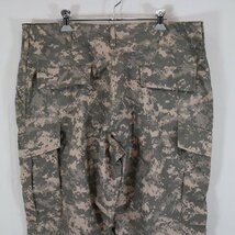 2000年代〜 米軍実物 U.S.ARMY コンバットパンツ ミリタリー デジタルカモ柄 (メンズ LARGE‐REGULAR) 中古 古着 N8320_画像4