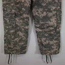 2000年代〜 米軍実物 U.S.ARMY コンバットパンツ ミリタリー デジタルカモ柄 (メンズ LARGE‐REGULAR) 中古 古着 N8320_画像3