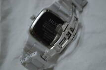 C285 中古 動作品 廃盤 NIXON ニクソン 本体のみ 腕時計 03104 セラミックプレイヤー B0 ホワイト オートマチック_画像6