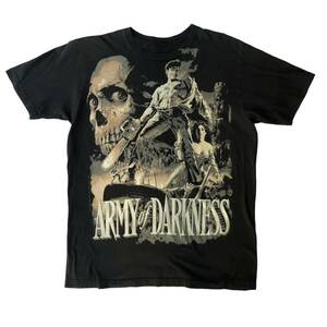 00s Unkown Army of Darkness Print Tee 2008 00年代 アーミーオブダークネス キャプテン スーパーマーケット Tシャツ 映画T movie Tee