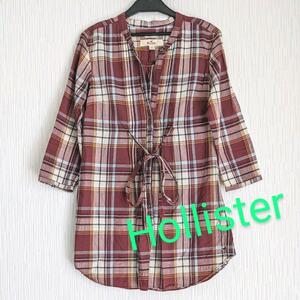 Hollister　シャツワンピース