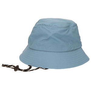 LOGOS ロゴス キャンプ バケットハット ブルー 58cm フリーサイズ 撥水 帽子 メンズ レディース アウトドア 軽量 おしゃれ 紫外線対策