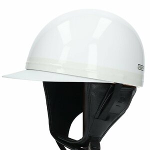  подлинная вещь Tachibana пробка semi-cap шлем ES-1 текстильная застёжка использование M размер белый SG стандарт товар белый tsuba белый tsuba половина пробка половина белый 
