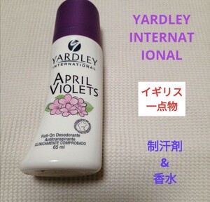 [ new goods England ]YARDLEY deodorant APRIL VIOLETS roll on deodorant deodorant . body odor perfume yard Ray roll on 