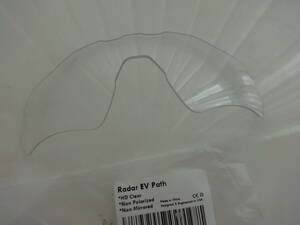 処分価格！★ オークリー レーダーEV パス用 カスタムレンズ Radar EV Path OO9208 HD CLEAR Non-polarized