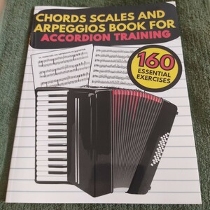  accordion manual training code, scale,arupe geo 160 pattern new goods unused foreign book simple settlement waterproof packing -