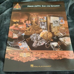 フランク・ザッパ over nite sensation オーバーナイトセンセーション ギター譜(TAB)輸入楽譜 かんたん決済 新品未使用 防水梱包