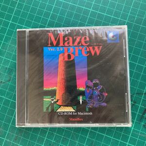 希少 未開封 メイズボックス社 MazeBrew Ver.2.0 Macintosh マッキントッシュ MazeBox PC パソコンゲーム レトロ ビンテージ