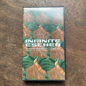 ジャンク VHS INFINITE ESCHER The Works of M.C.Escher インフィニットエッシャー 音楽 坂本龍一 出演SEAN ONO LENNON ビデオテープ