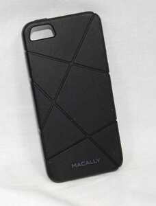 ♣ ◆iPhone5◆やわらかいTPU素材のフレキシブルケース MACALLY BLACK◆512y ♣