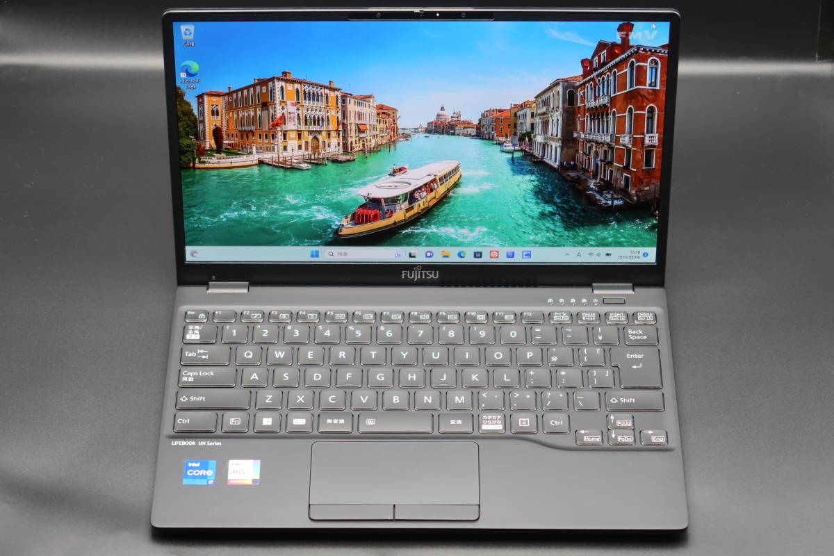 13.3型軽量モデルUH90/G2 12世代Core i7-1255U メモリ16GB SSD512GB