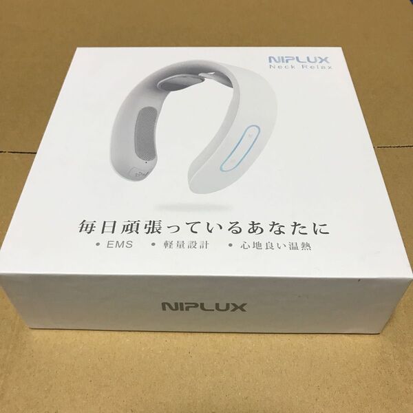 NIPLUX NECK RELAX ニップラックス ネックリラックス(スノーホワイト) NP-NR20W (*゚▽゚*)美品っ
