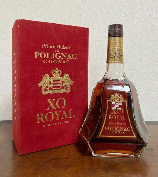 未開栓古酒Prince Hubert POLIGNAC XO ROYAL プリンスユーベル ポリニャック ロイヤル ユーベル箱付き