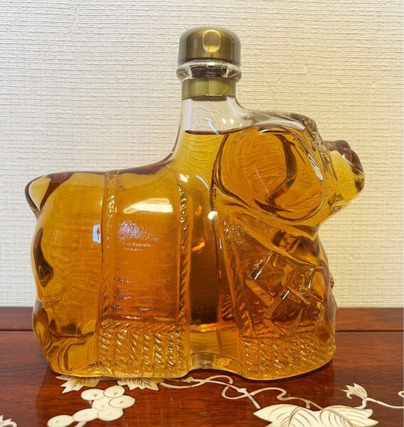 未開栓古酒NIKKA WHISKY スーパーニッカ 干支ボトル 闘勝英傑犬 600ml