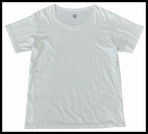 送料無料 G② XL サイズ 42 PIG&ROOSTER ピッグアンドルースター 半袖 無地 Tシャツ カットソー 白 ホワイト