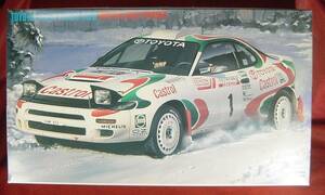 51A23-14 ハセガワ　1/24　WRC　トヨタ　セリカ　GT-Four　ST185　RACラリー　1993　優勝車　未組 　カストロール　セリカ　4WDターボ