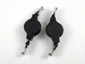 リール式LANケーブル RJ45 ２個セット