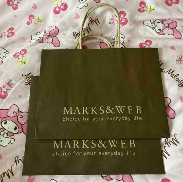 MARKS&WEB ショップ袋