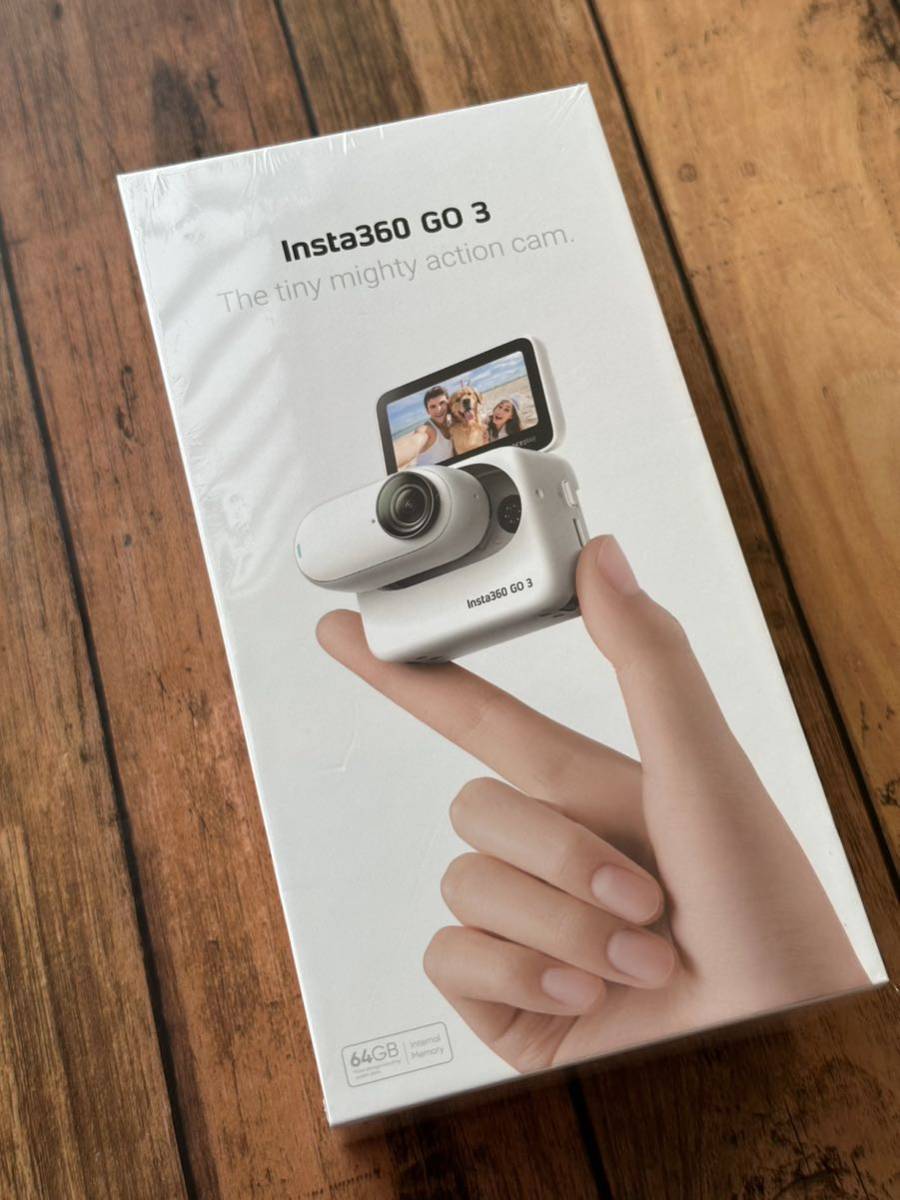 新品未開封】インスタ Insta360 GO3 64GB ミニ三脚 付き｜PayPayフリマ