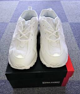  Spalding sneakers JN-239 white 24.0 centimeter free shipping going to school .,. inside put on footwear ., work .