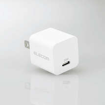 ELECOM エレコム　USB Power Delivery 20W AC充電器(C×1) MPA-ACC28WH_画像3