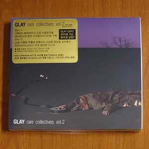 GLAY rare collectives vol.2 2CD 韓国盤 未開封…k-914/TKPD0020/グレイ/KOREA/v系/visual/ヴィジュアル