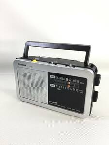 S1803◎TOSHIBA　東芝　AM・FM・ 2バンド ポータブルラジオ TY-HR4