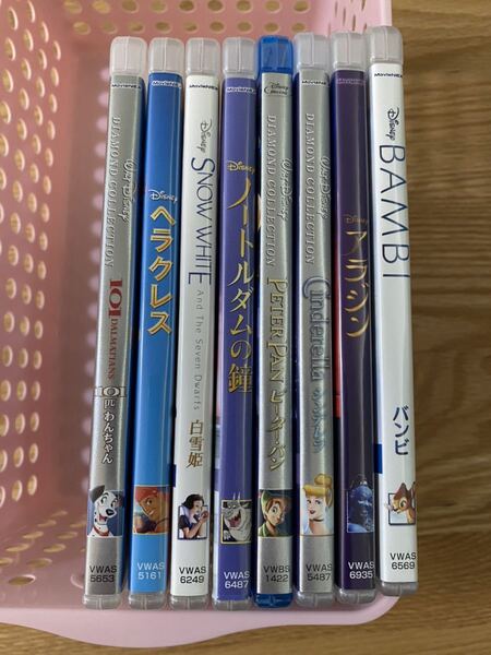 ディズニー 101匹わんちゃん など 純正ケース 付き DVD 8点セット タイトル変更自由 国内正規品 未再生 ディズニーグッツ