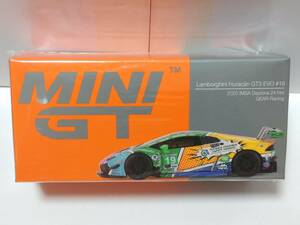 1/64 MINI GT ランボルギーニ ウラカン GT3 EVO IMSA デイトナ24時間 2020 ＃19 GEAR Racing 左ハンドル MGT00552