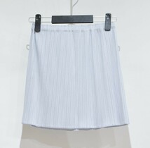 PLEATS PLEASE ISSEY MIYAKE プリーツプリーズ イッセイミヤケ ミニ スカート ブルーグレー系 Y-320563_画像1