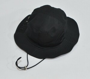 DIOR × sacai ディオール サカイ ロゴパッチ付き アウトドア バケットハット 帽子 ブラック M Y-28797B