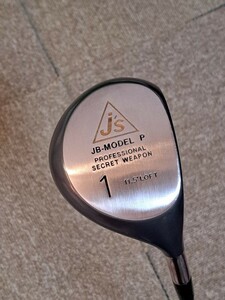 ジャンボ尾崎 js JB-MODEL P ドライバー ロフト　11.5°長さ　約44 インチ重量　334㌘シャフト　HARMOTEC HM-80 FLEX-SR