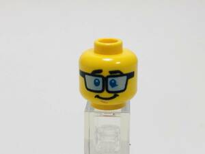【新品未使用】レゴ　LEGO　ミニフィグ　ヘッド　頭　60 眼鏡　メガネ　ダブルフェイス　