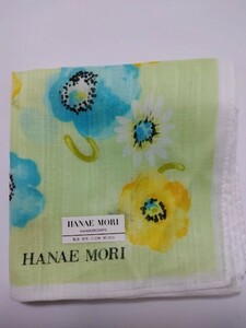 【正規品】HANAE MORI / ハナエ モリ ハンカチ 未使用品　ha-427