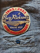 　送料込★東洋　BuzzRickson's バズリクソンズ　BR29184 30周年記念 BLUE CHAMBRAY WORK SHIRT 長袖シャンブレーシャツ ブルー　XL_画像4