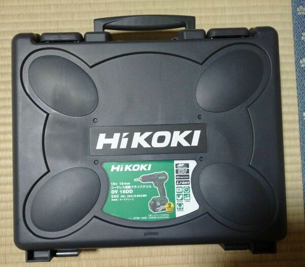 HiKOKI ハイコーキ18Vドライバドリル DV18DD マルチボルトバッテリー×2個 充電器付き