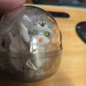 仕事猫2【ミニフィギュアコレクション】シークレット（黒マスク付き）